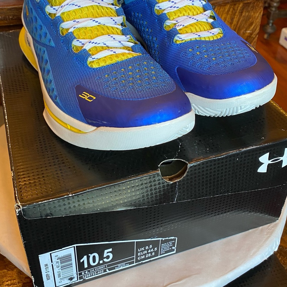 NIB Under Armour Curry 1 Basketball Shoes Mens Shoes Size 10.5 - Picture 11 of 11